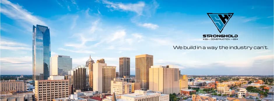 Stronghold Construction business background image